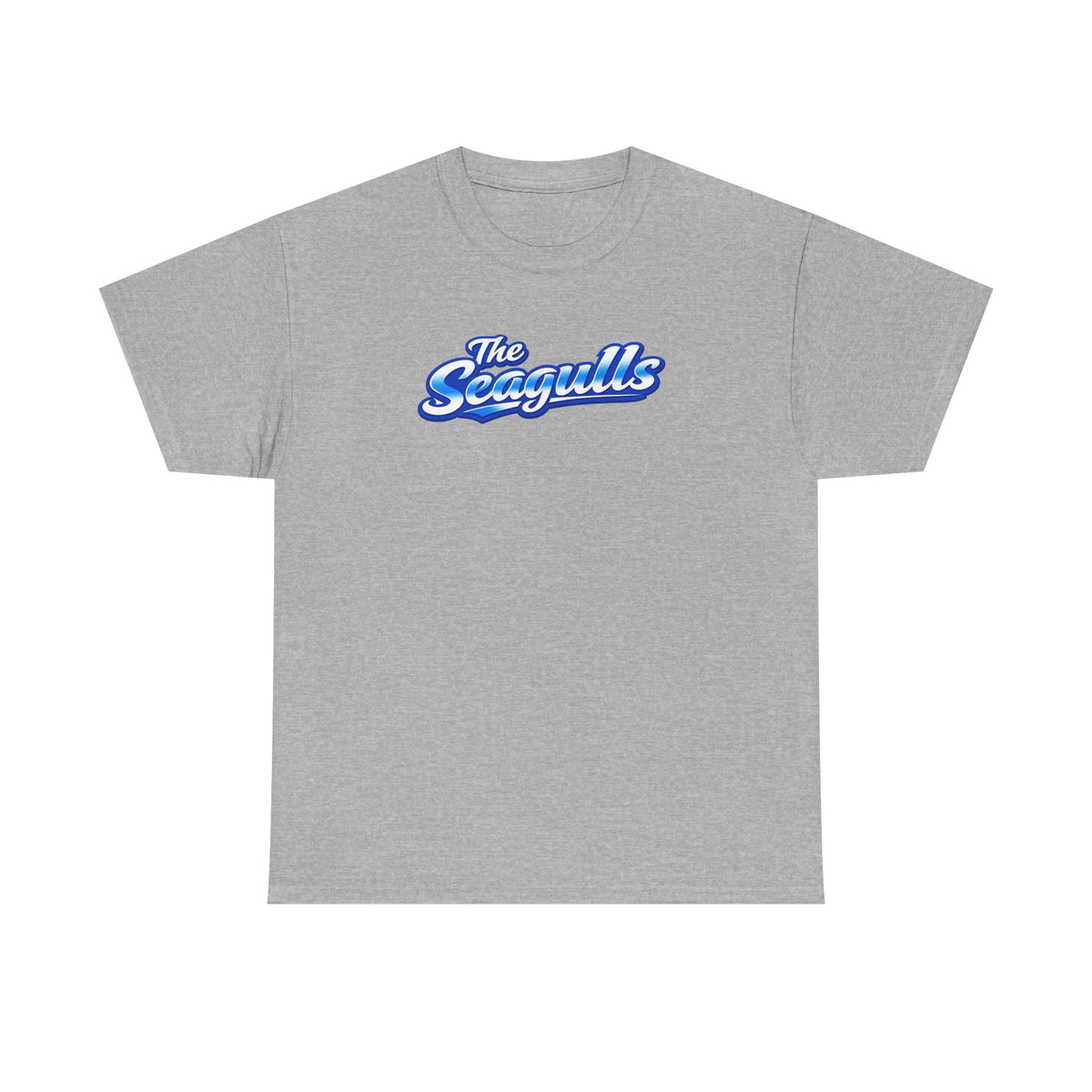 Seagulls Football Script Logo Cotton T-Shirt