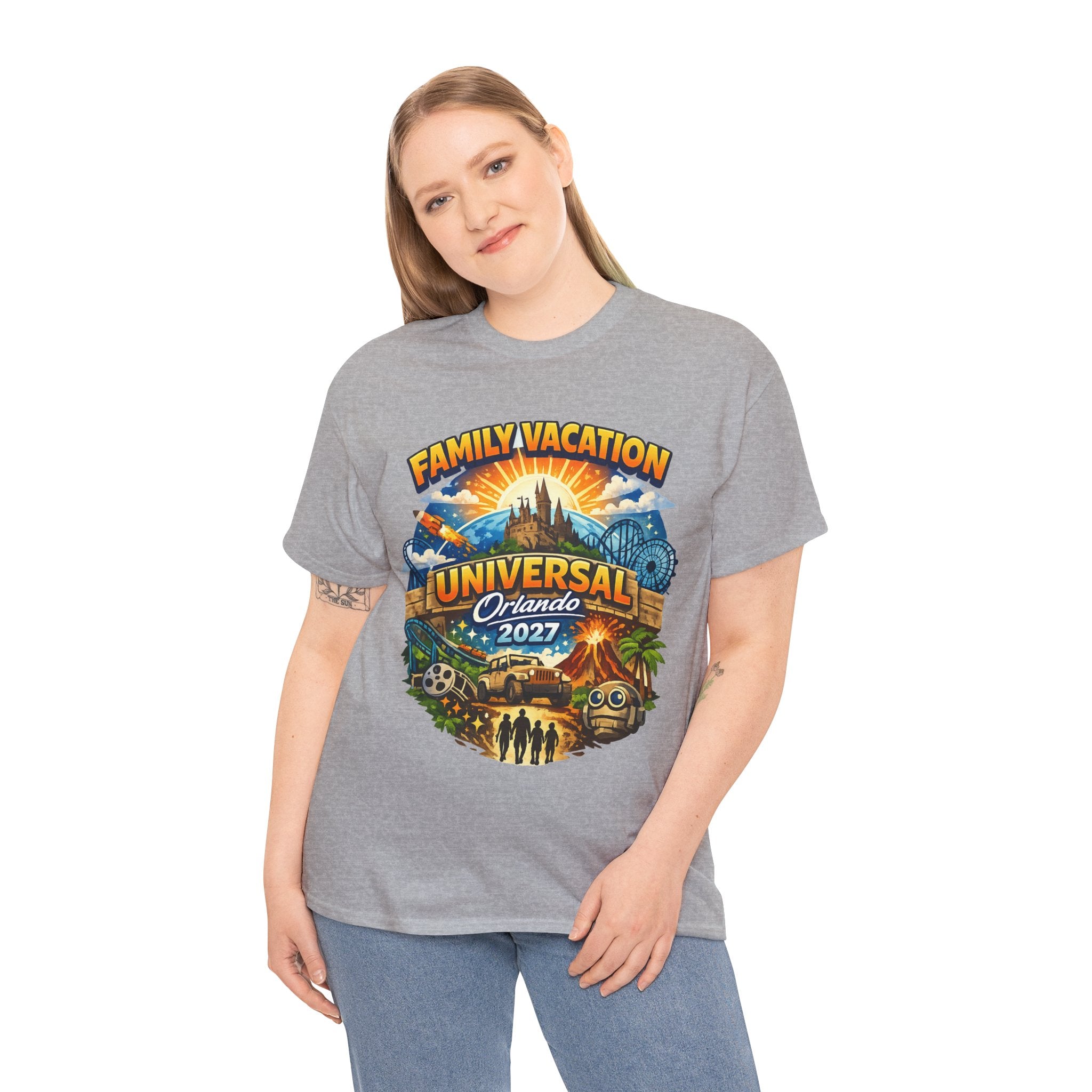 Universal Orlando 2027 Family Vacation T-Shirt