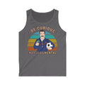 Ted Lasso Inspired Be Curious Not Judgmental Tank Top – Retro Soccer Coach Graphic