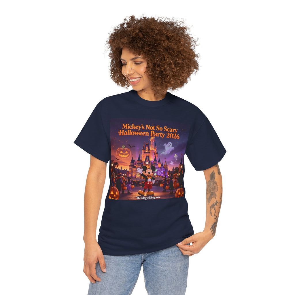 Halloween Party Tee — "Mickey's Not So Scary Halloween Party 2026"