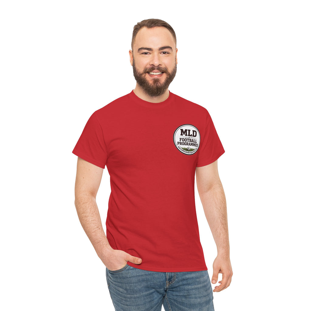 MLD Football Programmes Tee - Retro Logo Chest T-Shirt