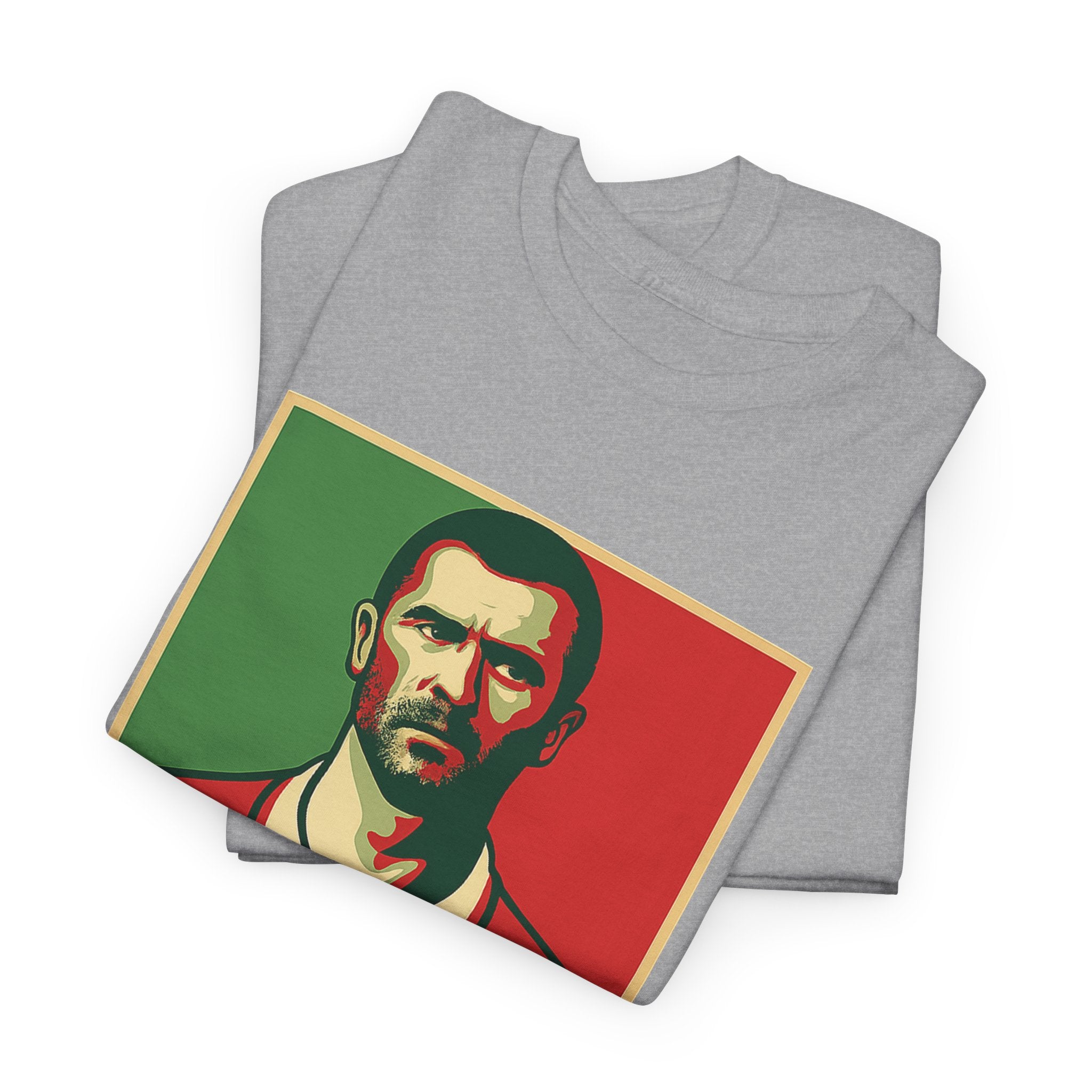 Keane Football Poster Tee — Retro Soccer Jersey Graphic T-Shirt