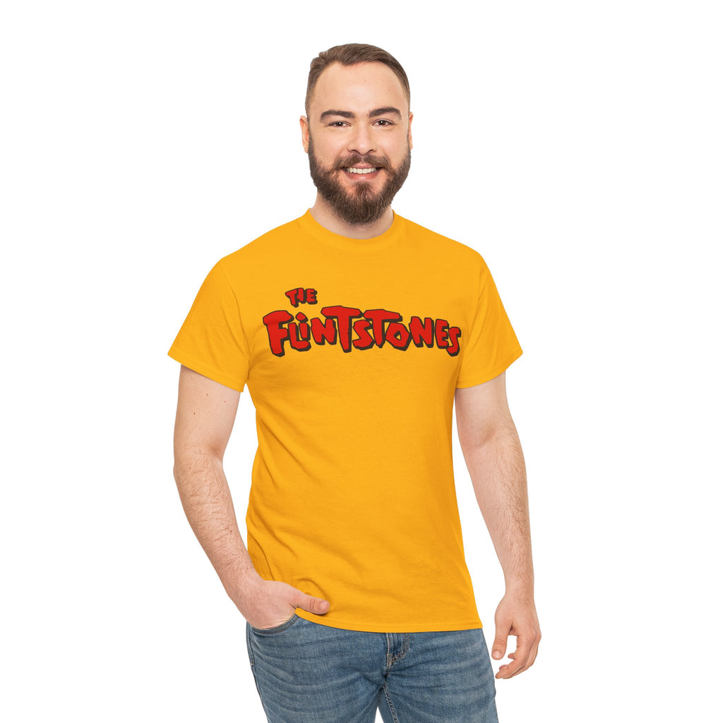 The Flintstones Logo Tee - Retro Cartoon Graphic T-Shirt
