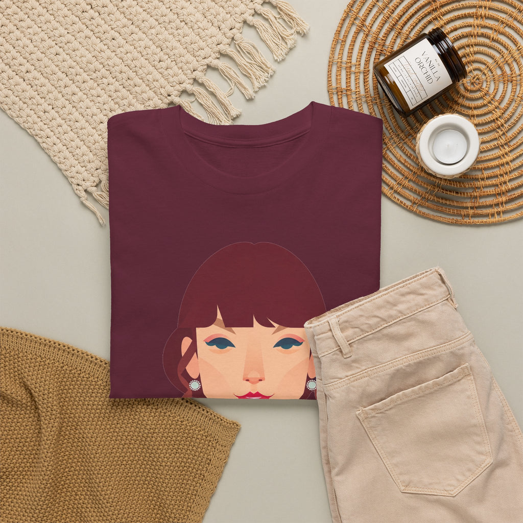T Swift Illustration Cotton T-Shirt