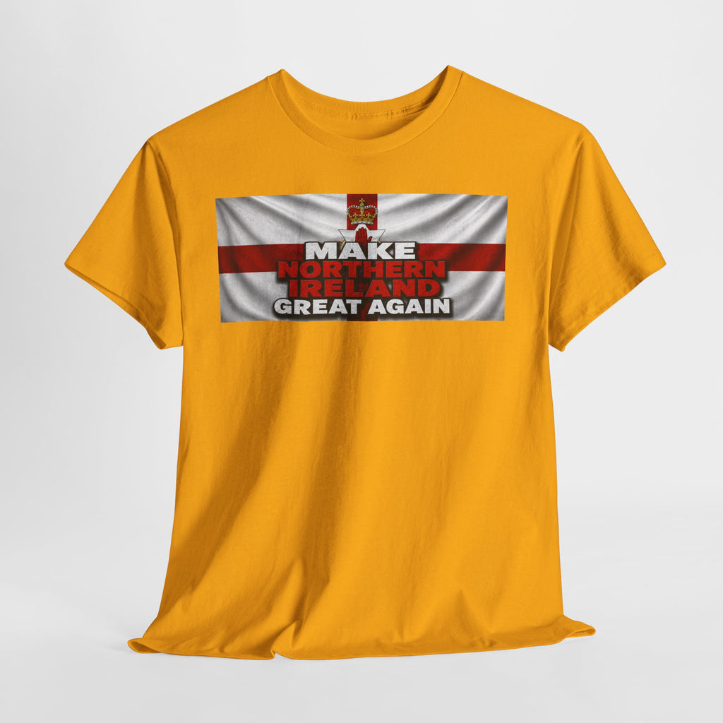 Northern Ireland Collage Tee — "Make Northern Ireland Great Again" Graphic T-Shirt