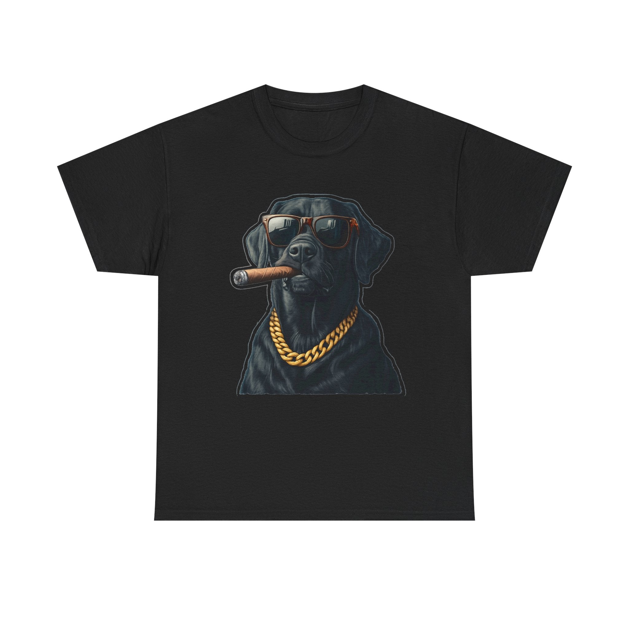 Cool Rottweiler Smoking Cigar Graphic Tee — Dog Lover Streetwear