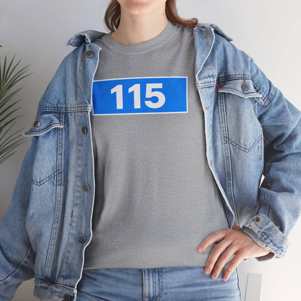 Manchester City 115 Inspired Minimalist Graphic Cotton T-Shirt