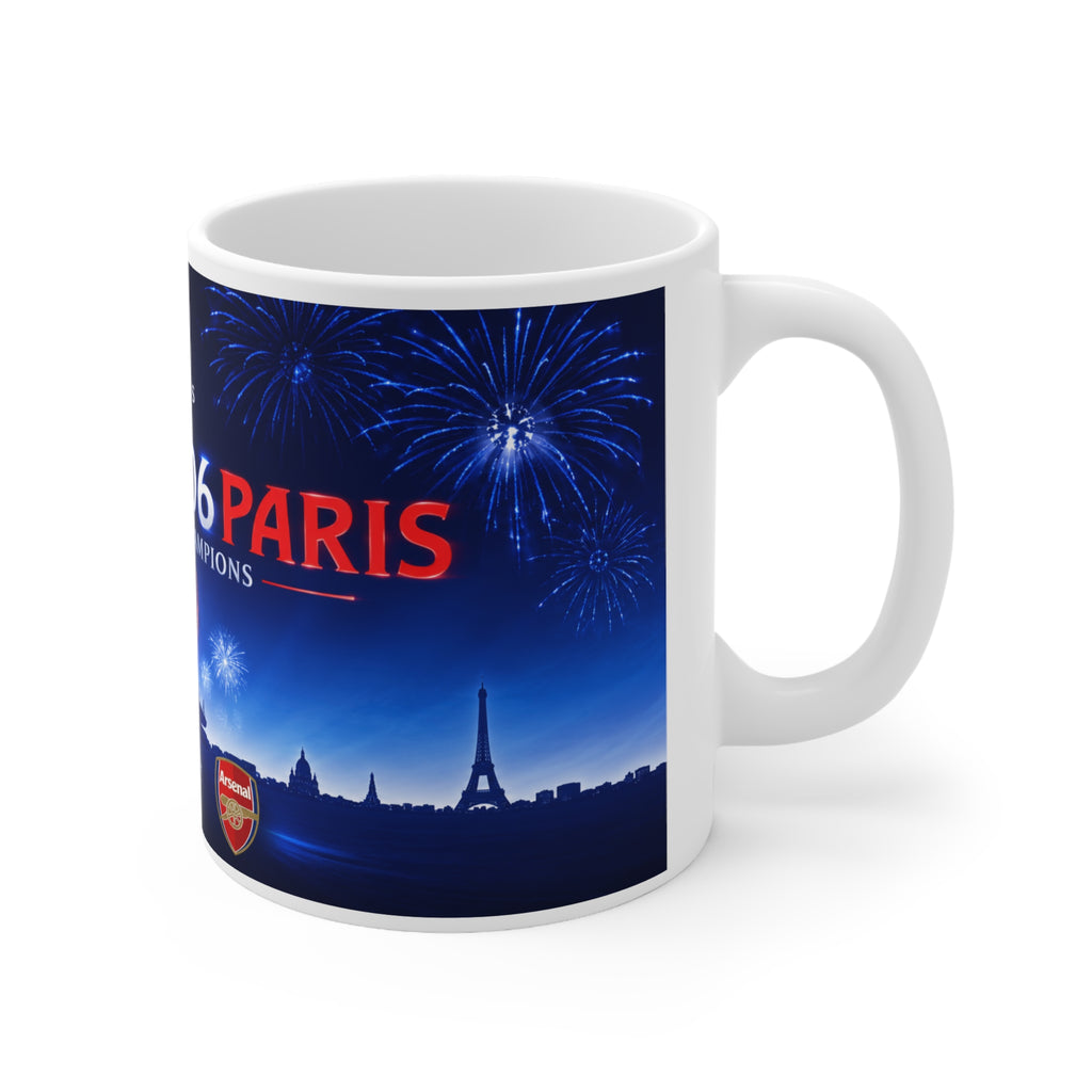 2006 UEFA champions League Final Programme Cover Inspired Commemorative Mug — 11oz/15oz Ceramic