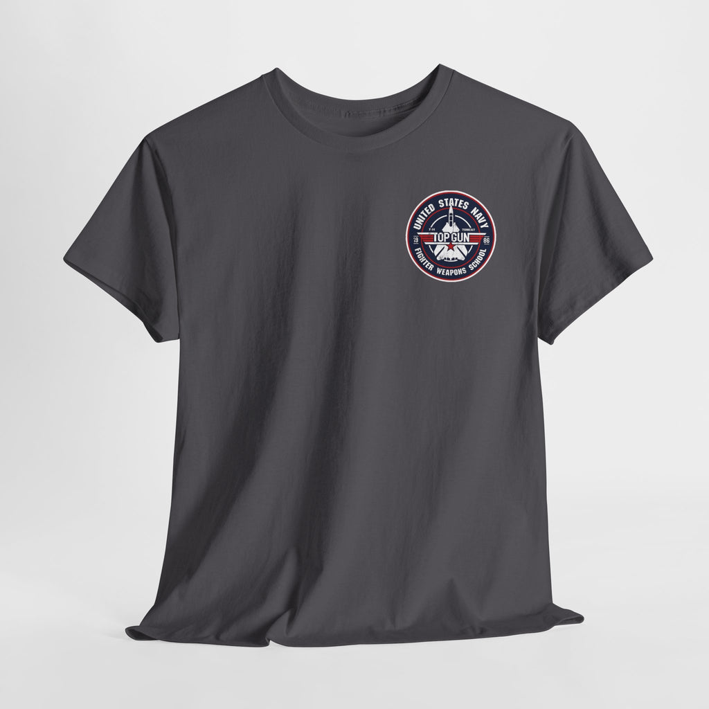 US Navy Top Gun School T-Shirt — 'High Speed' Vintage Cotton T-Shirt