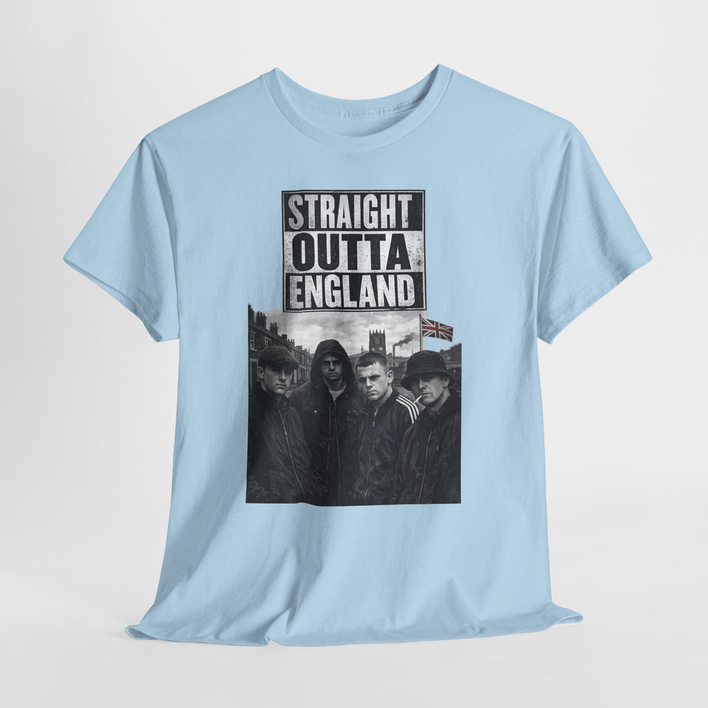 Straight Outta England T-Shirt — Retro Band Photo Tee