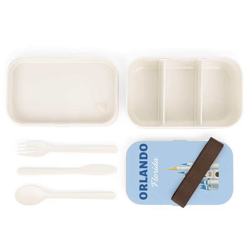 Orlando Castle Bento Lunch Box — Florida Theme Travel Lunchbox