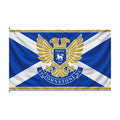 St Johnstone FC Double-Sided Scottish Saltire Flag — Perth Football Club Banner