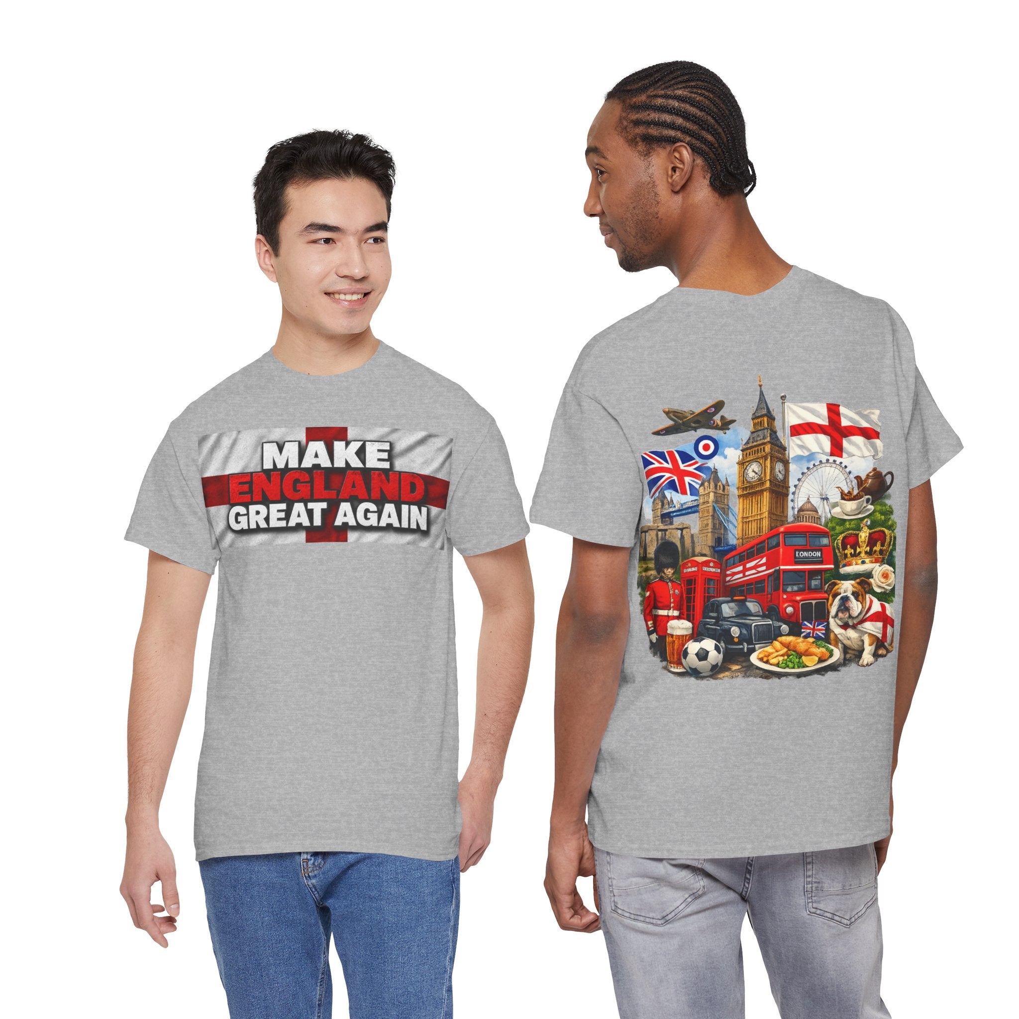 England Pride T-Shirt — "Make England Great Again" Graphic Tee