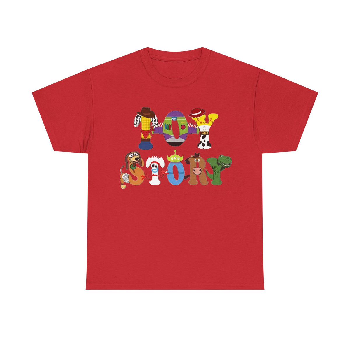 Toy Story Character Name Tee — "Toy Story" Graphic T-Shirt
