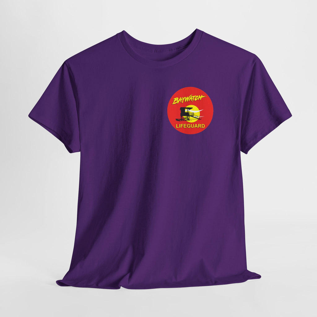 Baywatch Lifeguard Graphic Cotton T-Shirt