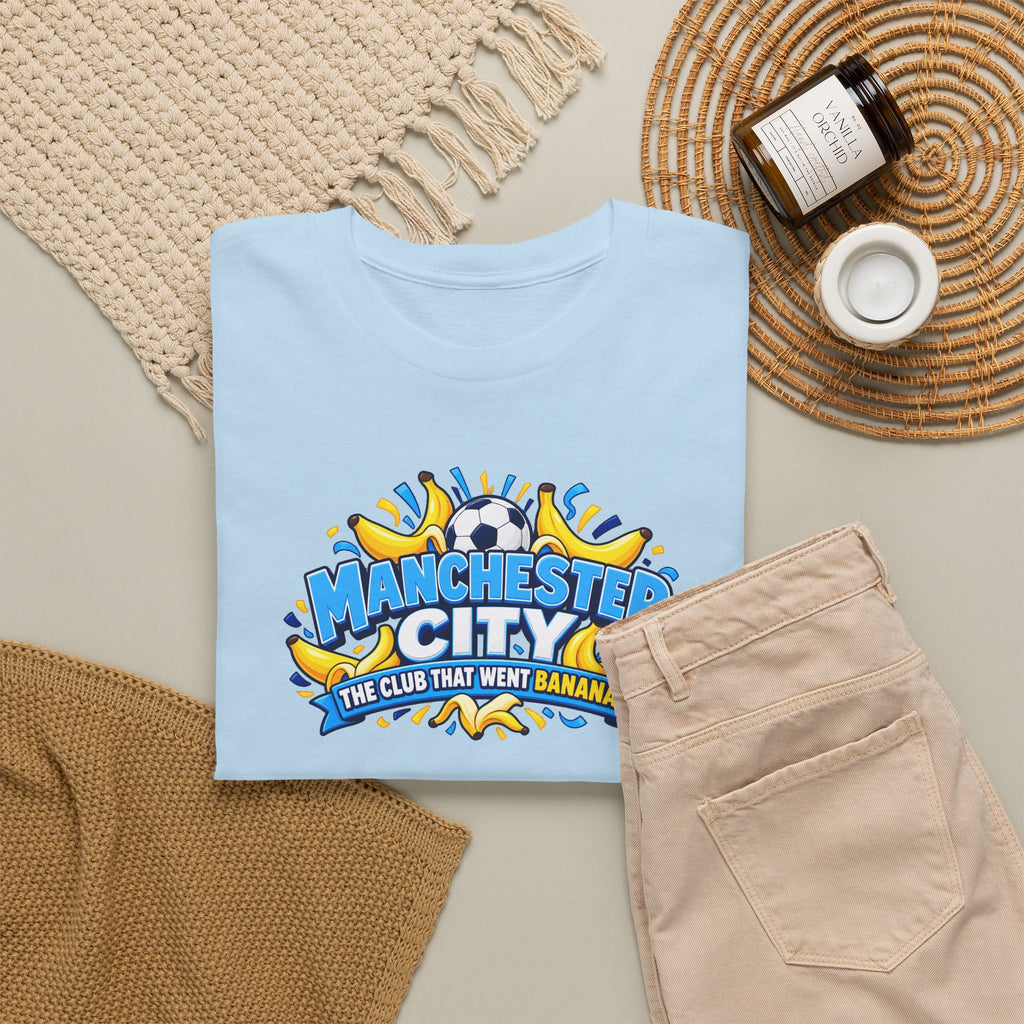 Manchester City "The Club That Went Bananas" Cotton T-Shirt