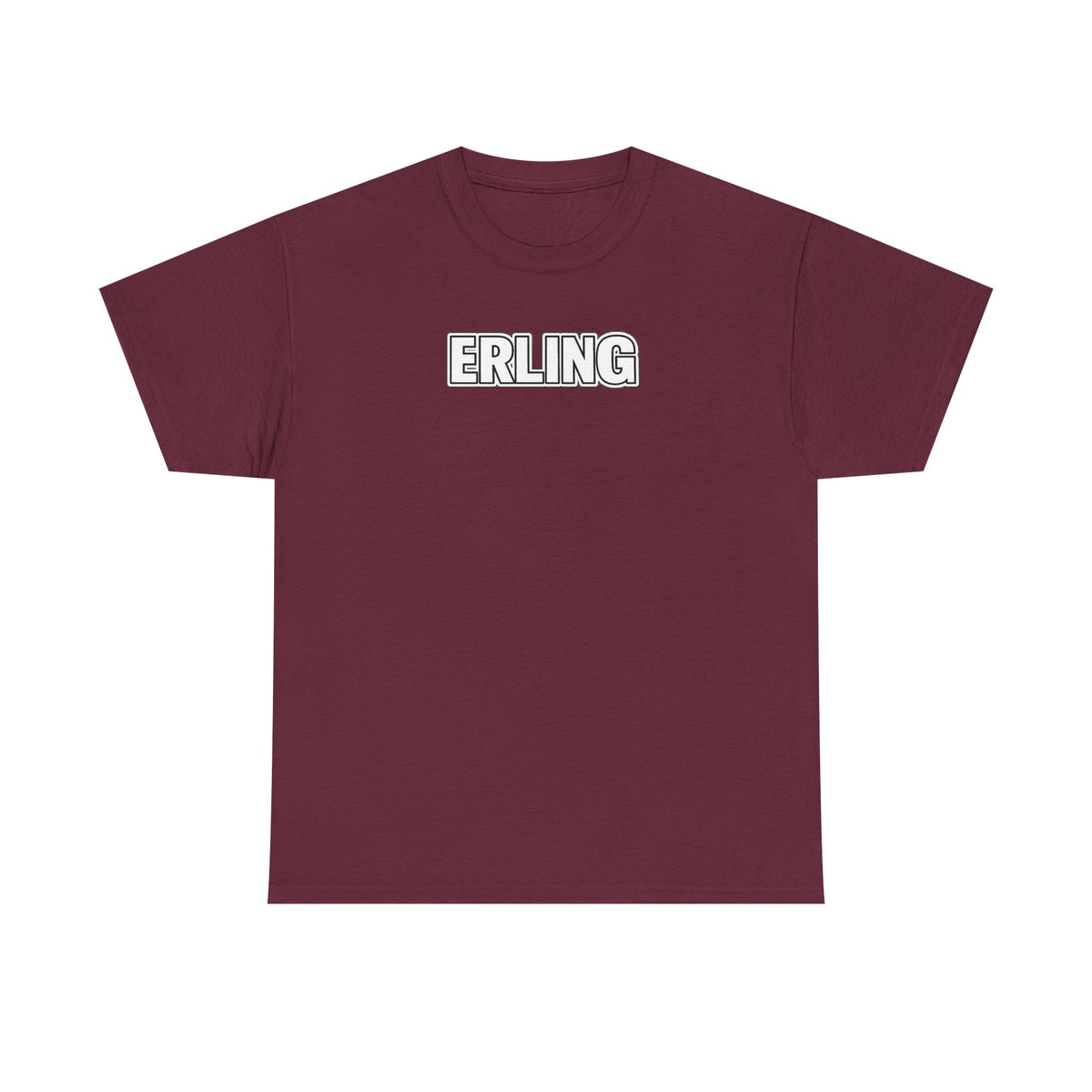 Erling Haaland Name Tee — Personalized Minimalist T-Shirt