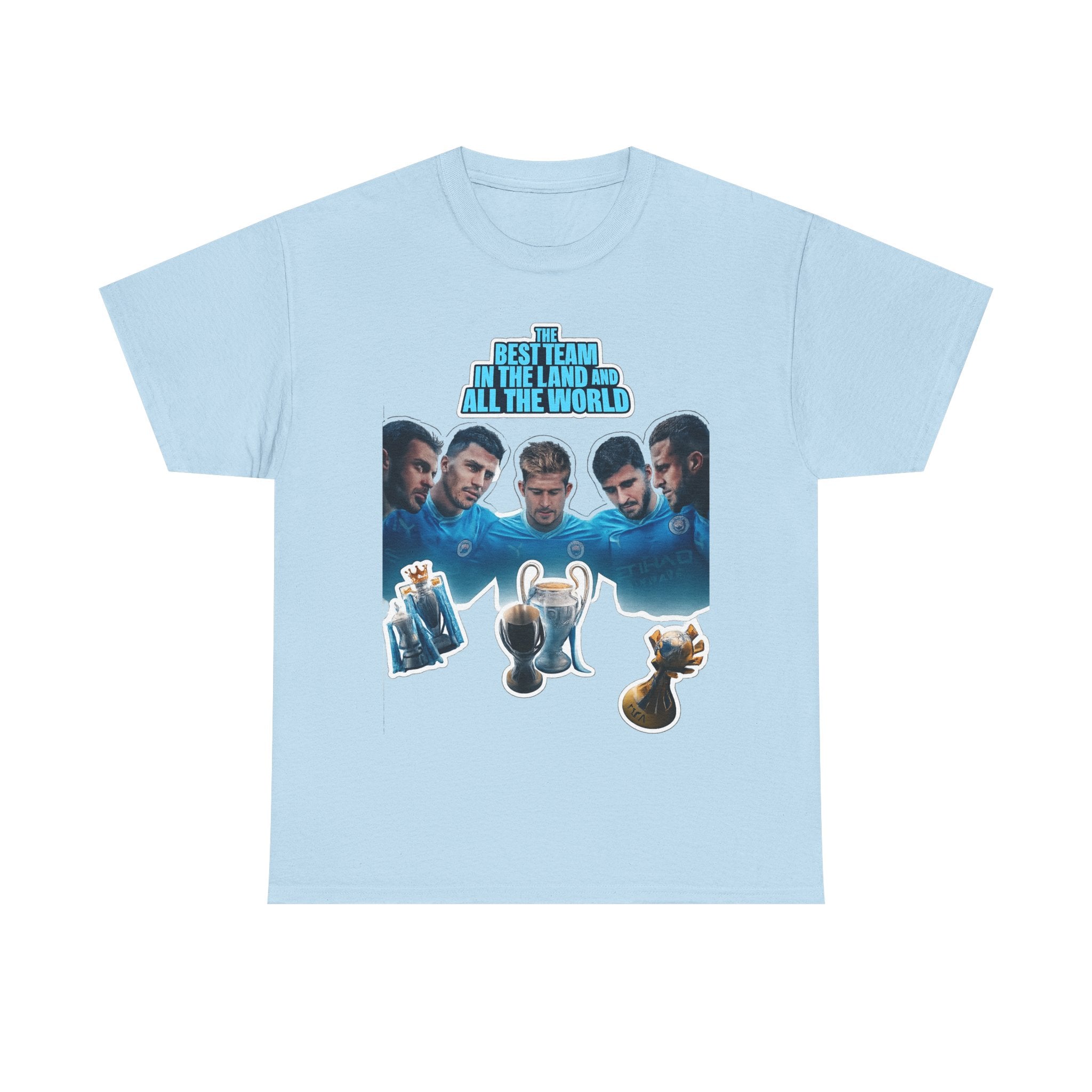 Manchester City — "Best Team in the Land and All the World" Cotton T-Shirt