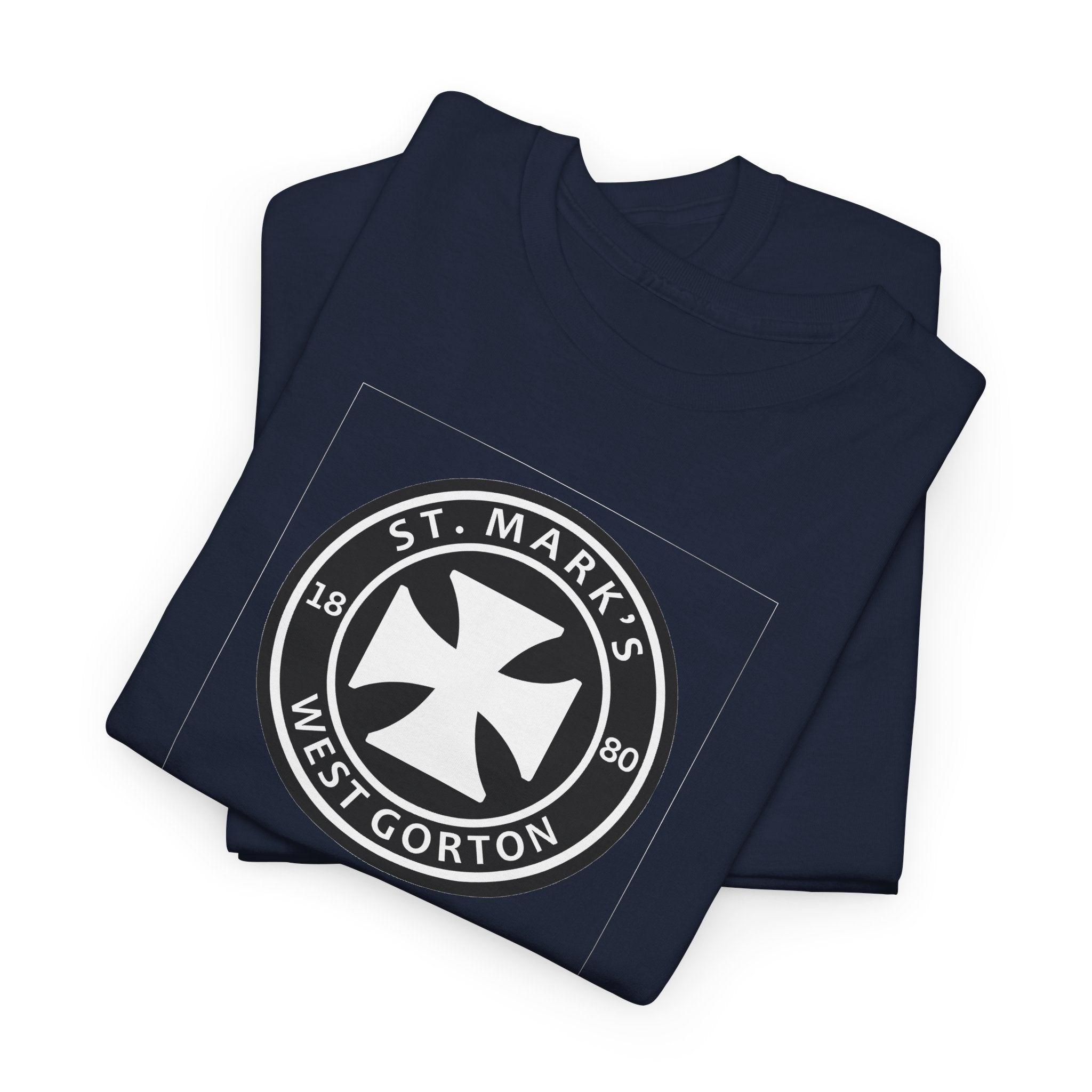 St. Marks West Gorton Cross Logo Tee