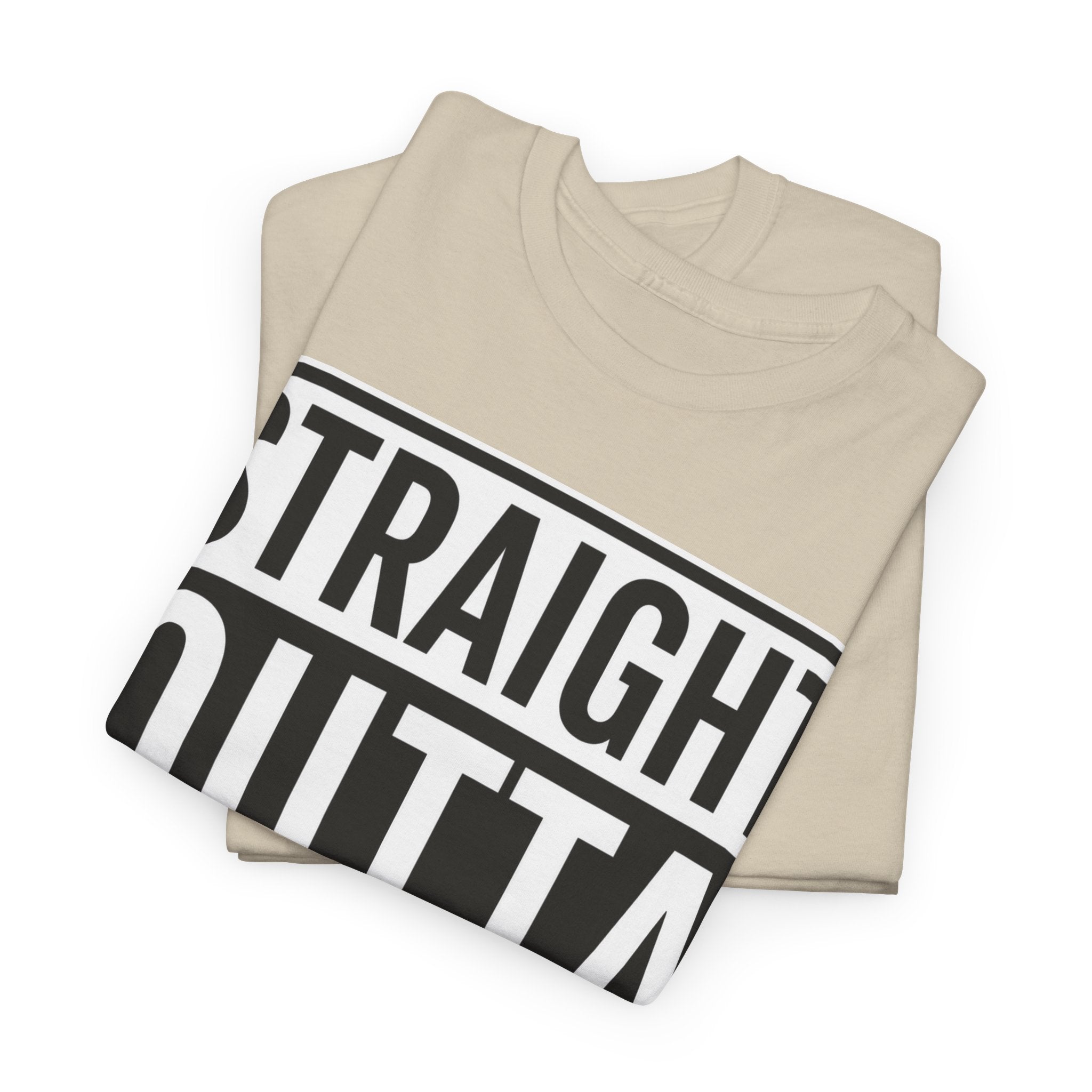 Straight Outta the Asylum T-Shirt – Graphic Statement Tee