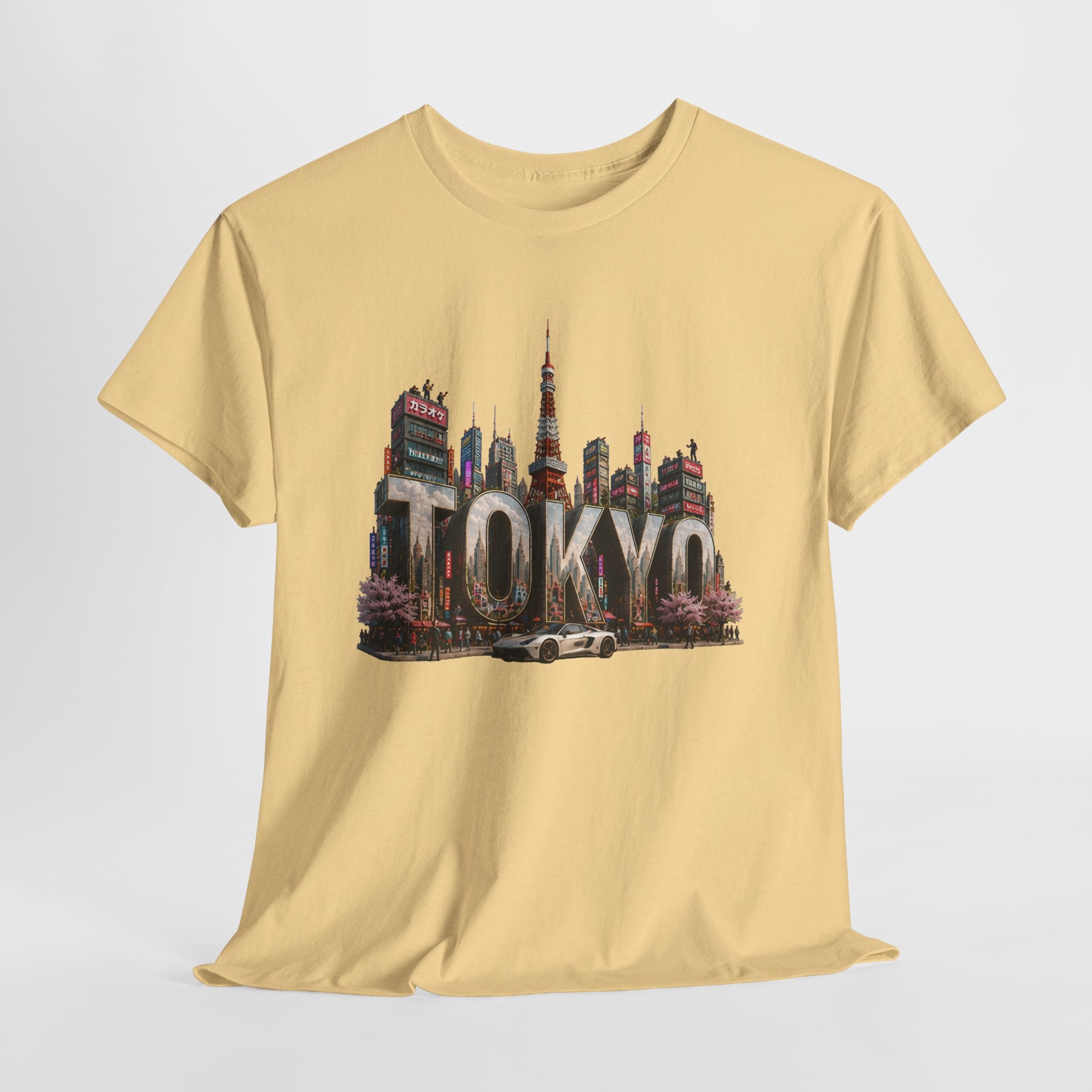 Tokyo Skyline T-Shirt — Vintage Cityscape Graphic Tee