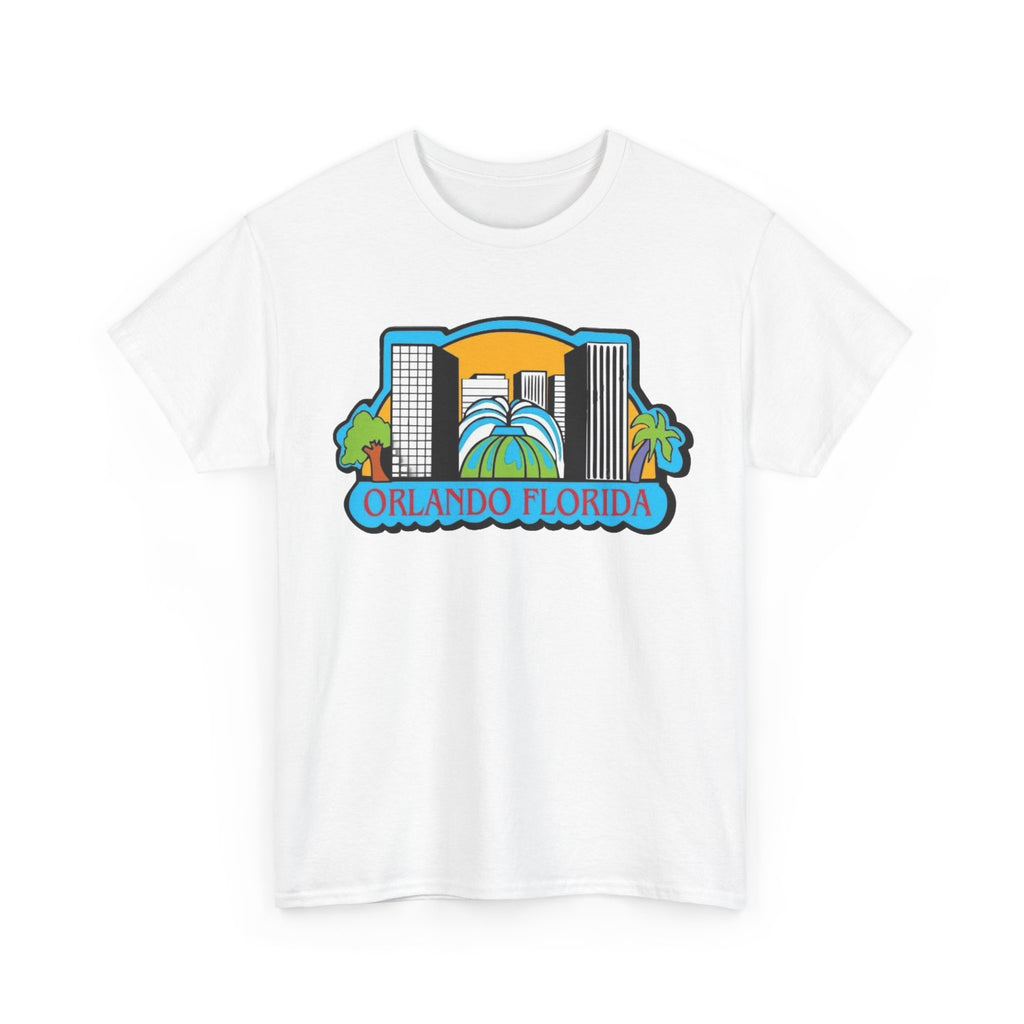Orlando Florida Retro Skyline T-Shirt
