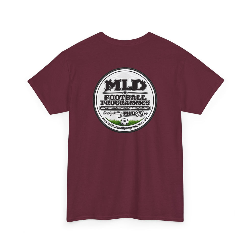 MLD Football Programmes Vintage Logo Cotton T-Shirt