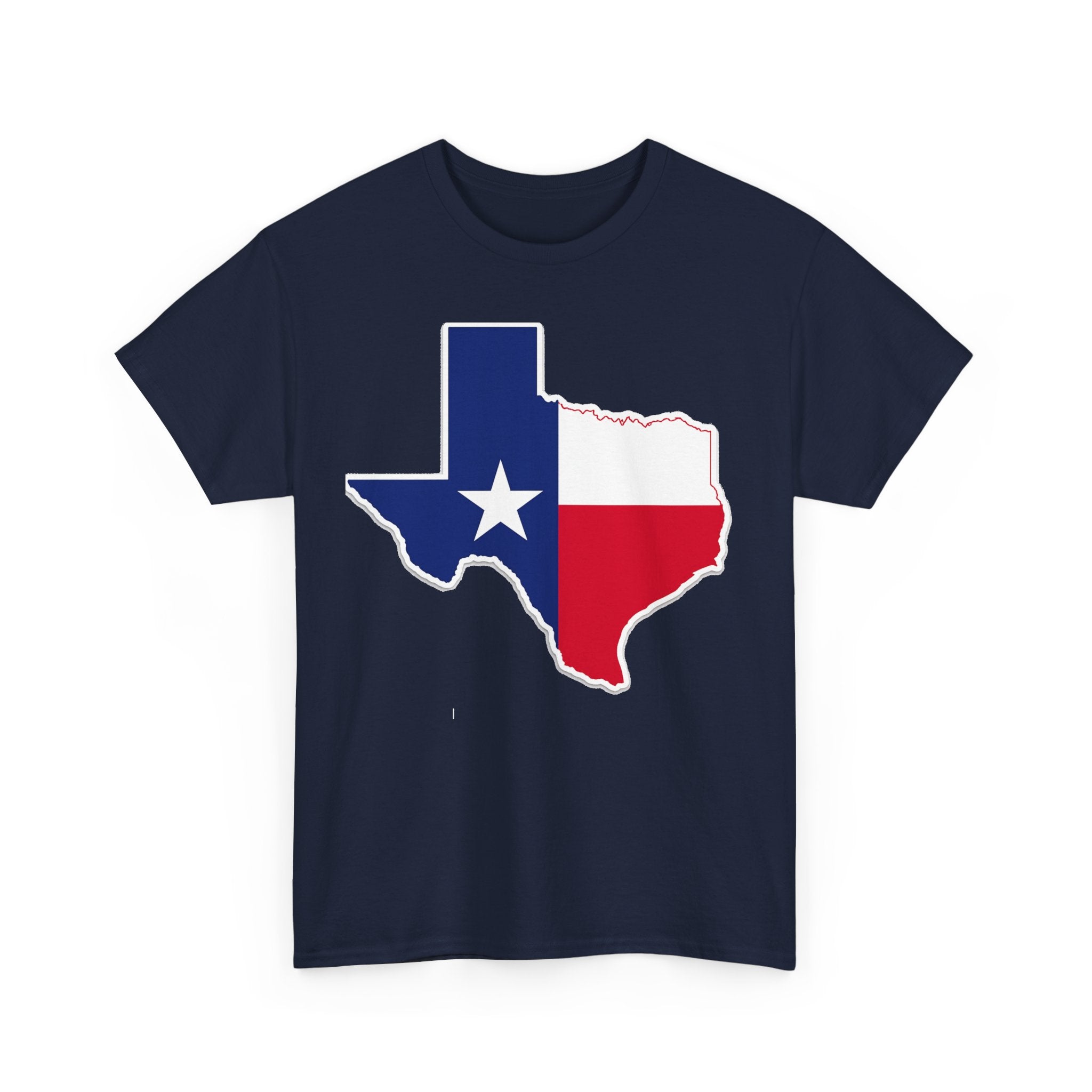 Texas Flag Outline T-Shirt — Lone Star State Pride Tee