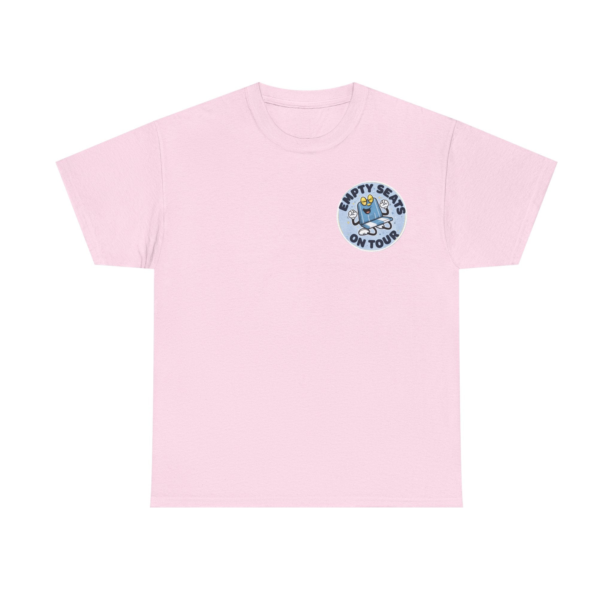 Manchester City T-Shirt — 'Empty Blue Seats On Tour' Retro Skate Graphic Tee