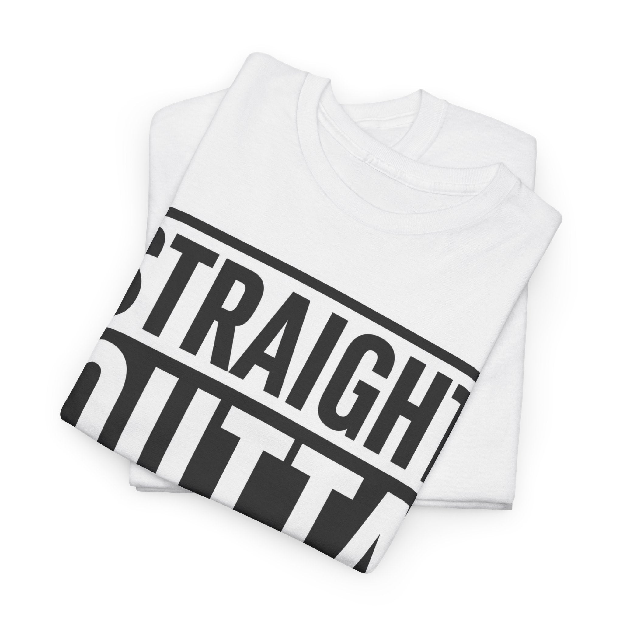 Straight Outta Time T-Shirt — Funny Retro Text Tee