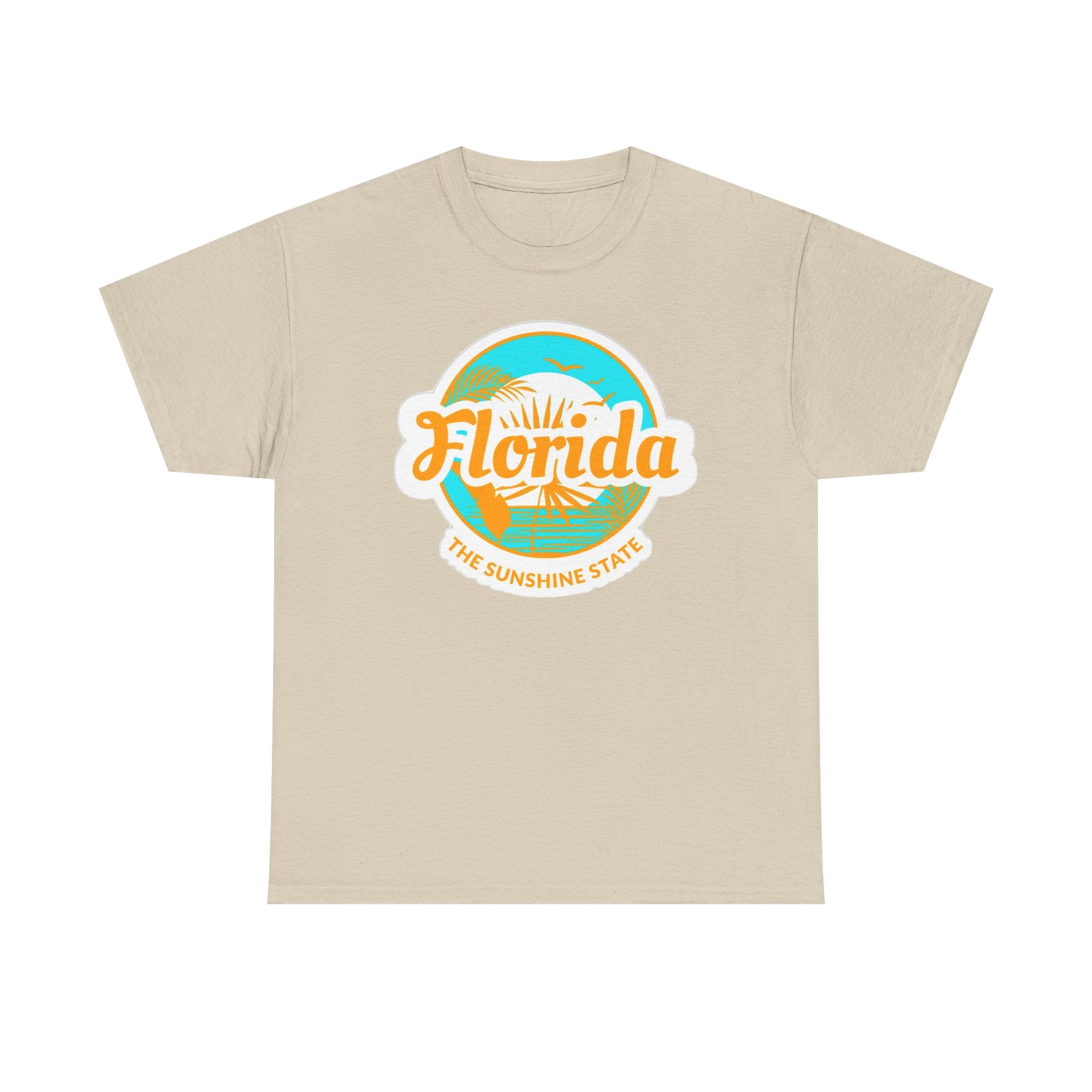 Florida Sunshine State T‑Shirt – Retro Beach Logo Tee