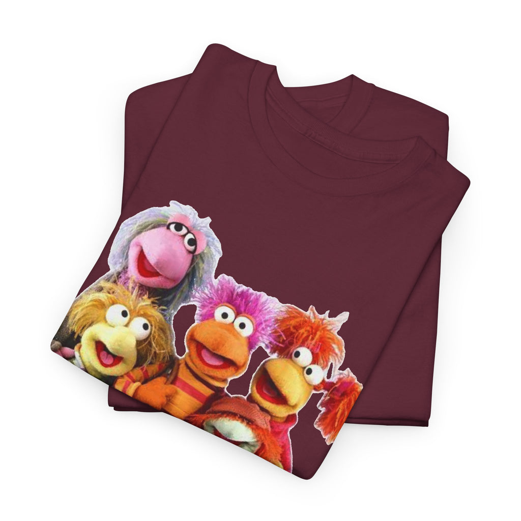 Fraggle Rock Characters T-Shirt — Vintage 80s Kids TV Crew Tee