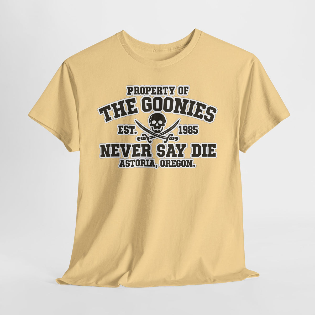 The Goonies "Never Say Die" Tee - Vintage Astoria Oregon Movie T-Shirt