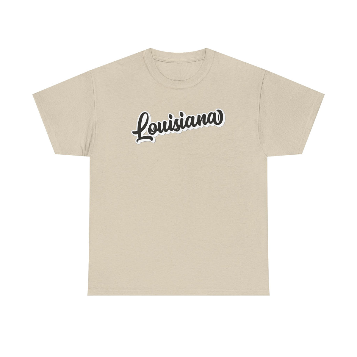 Louisiana Script Cotton T-Shirt
