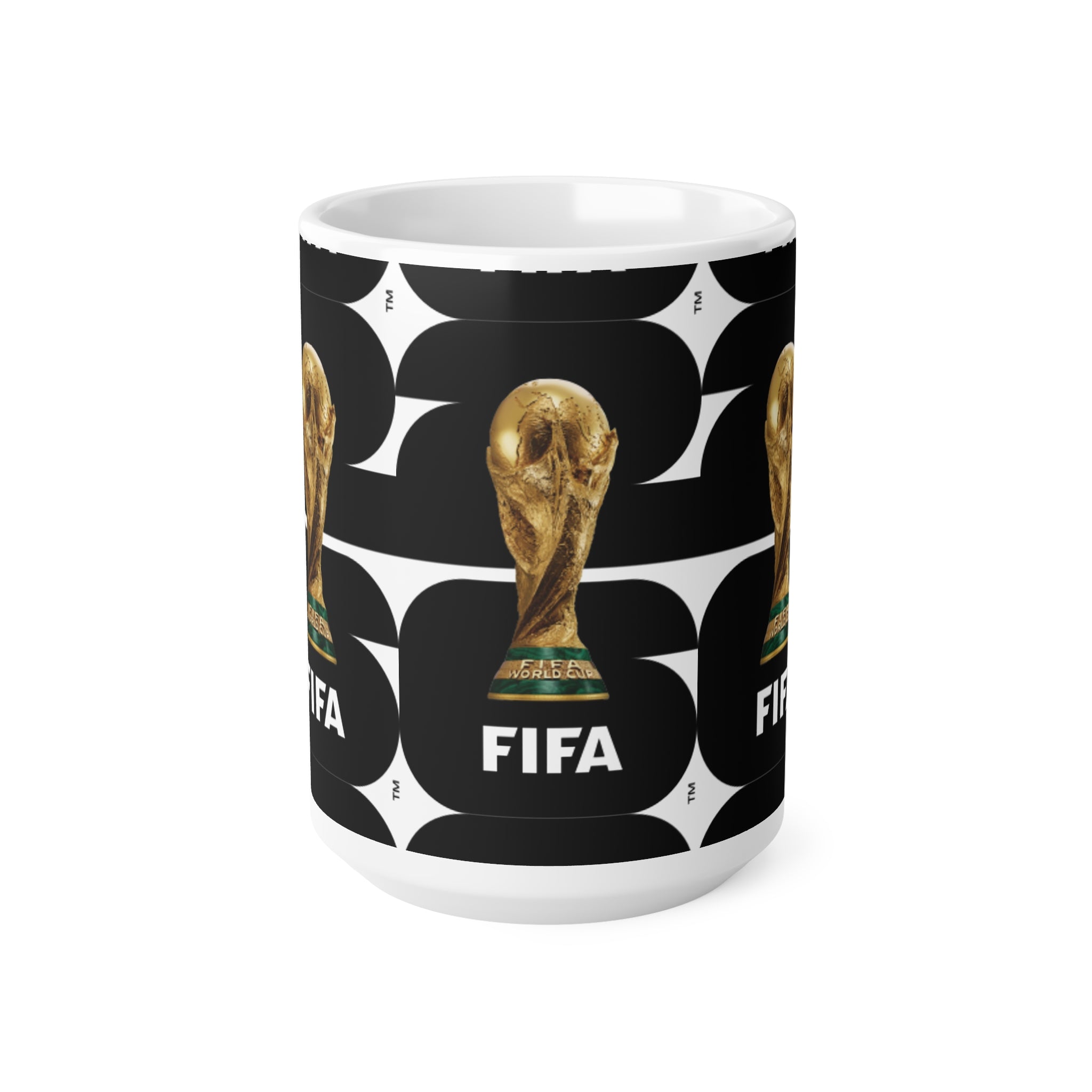 FIFA World Cup 2026 Logo Ceramic Mug — Soccer Fan Coffee Cup (11oz & 15oz)