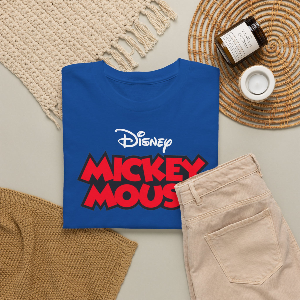 Disney Mickey Mouse Unisex Heavy Cotton Tee
