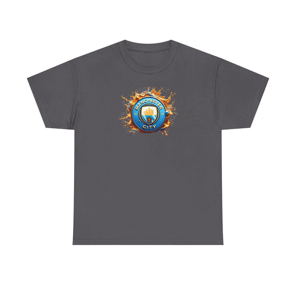 Manchester City T-Shirt – 'Eat. Sleep. City. Repeat.' Football Fan Tee