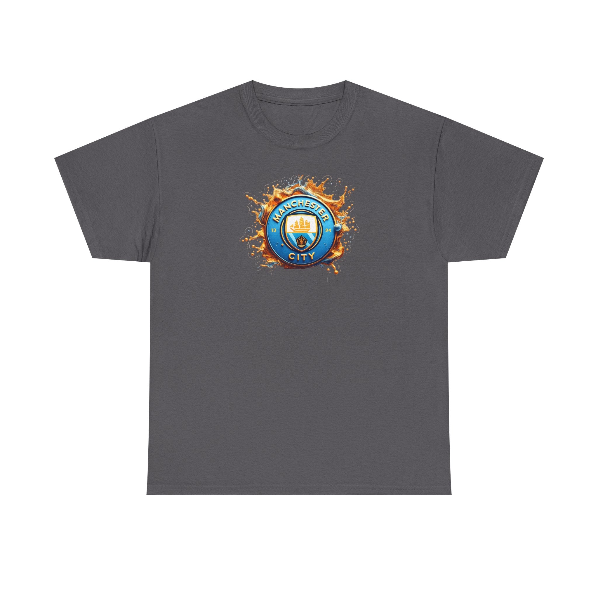 Manchester City T-Shirt – 'Eat. Sleep. City. Repeat.' Football Fan Tee