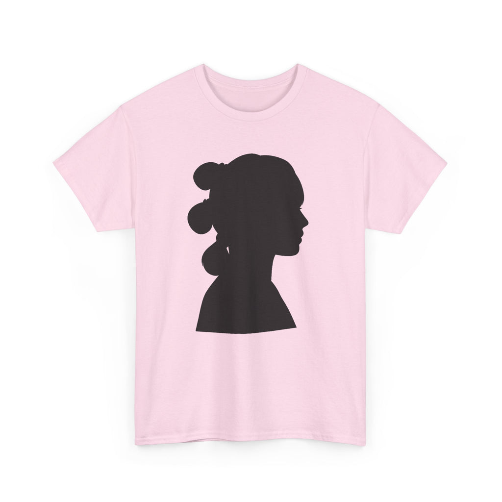 Princess Leia Star Wars Silhouette Profile Tee — Classic Portrait T‑Shirt