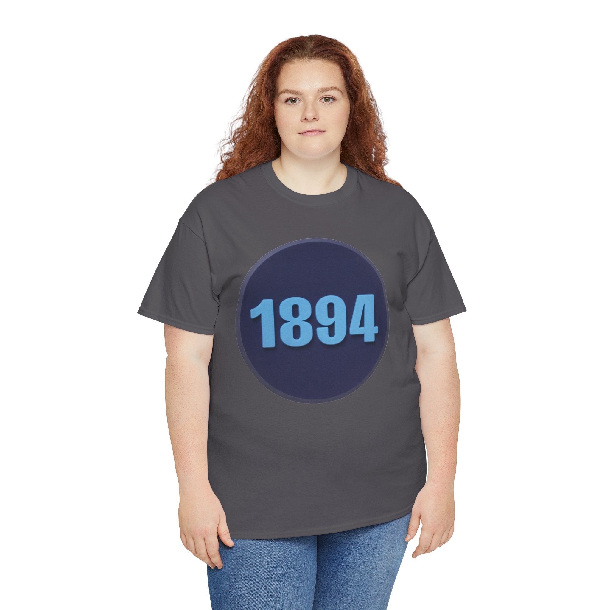 1894 Manchester City Circle Graphic Tee — Vintage Year Anniversary T-Shirt