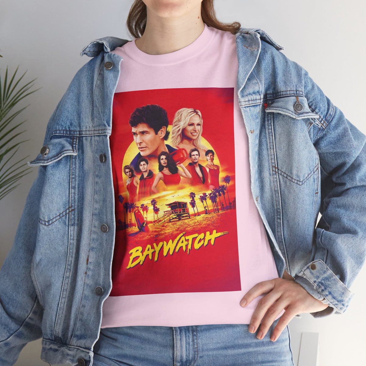 Baywatch Movie Poster Cotton T-Shirt