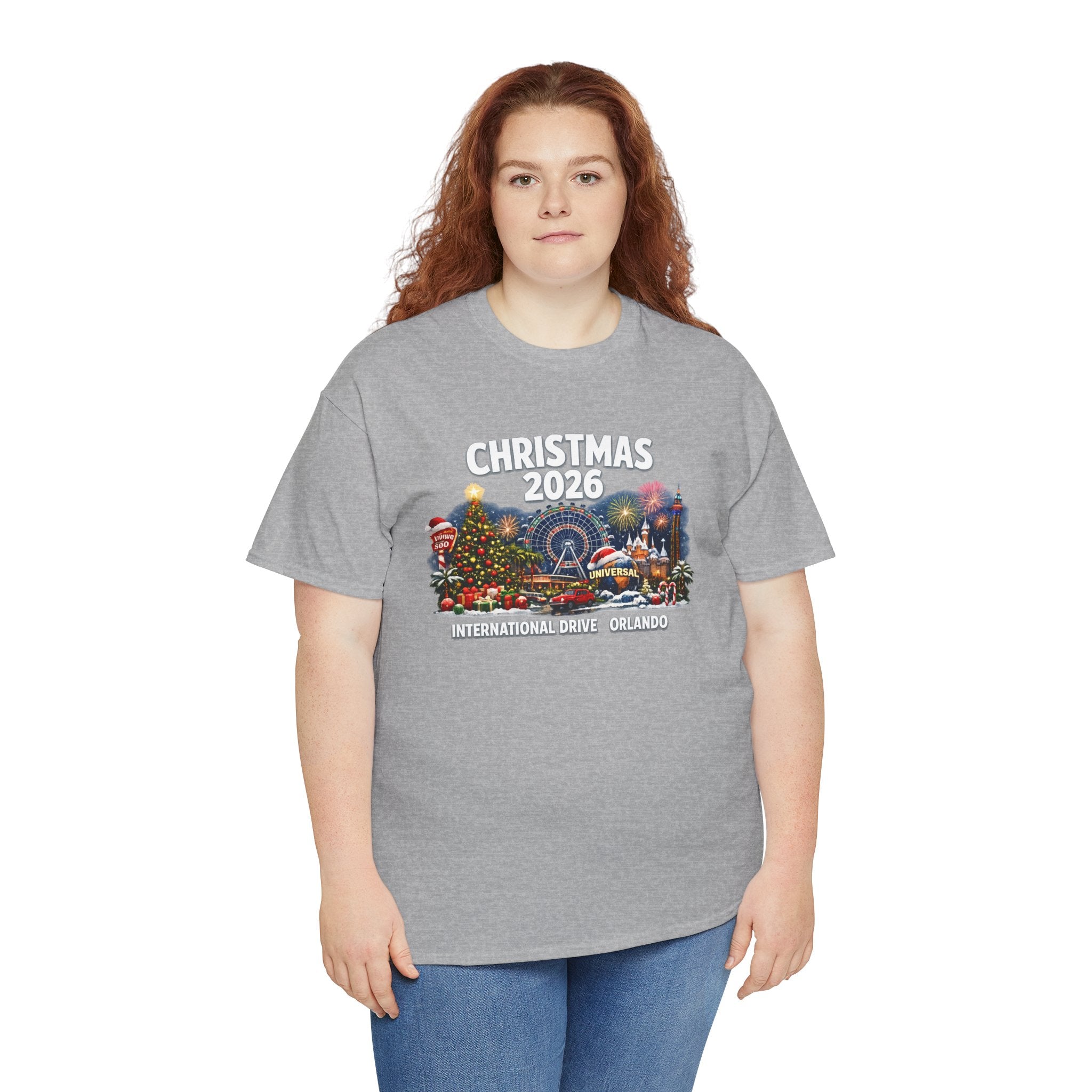 Christmas 2026 Orlando T-Shirt — International Drive Holiday Souvenir