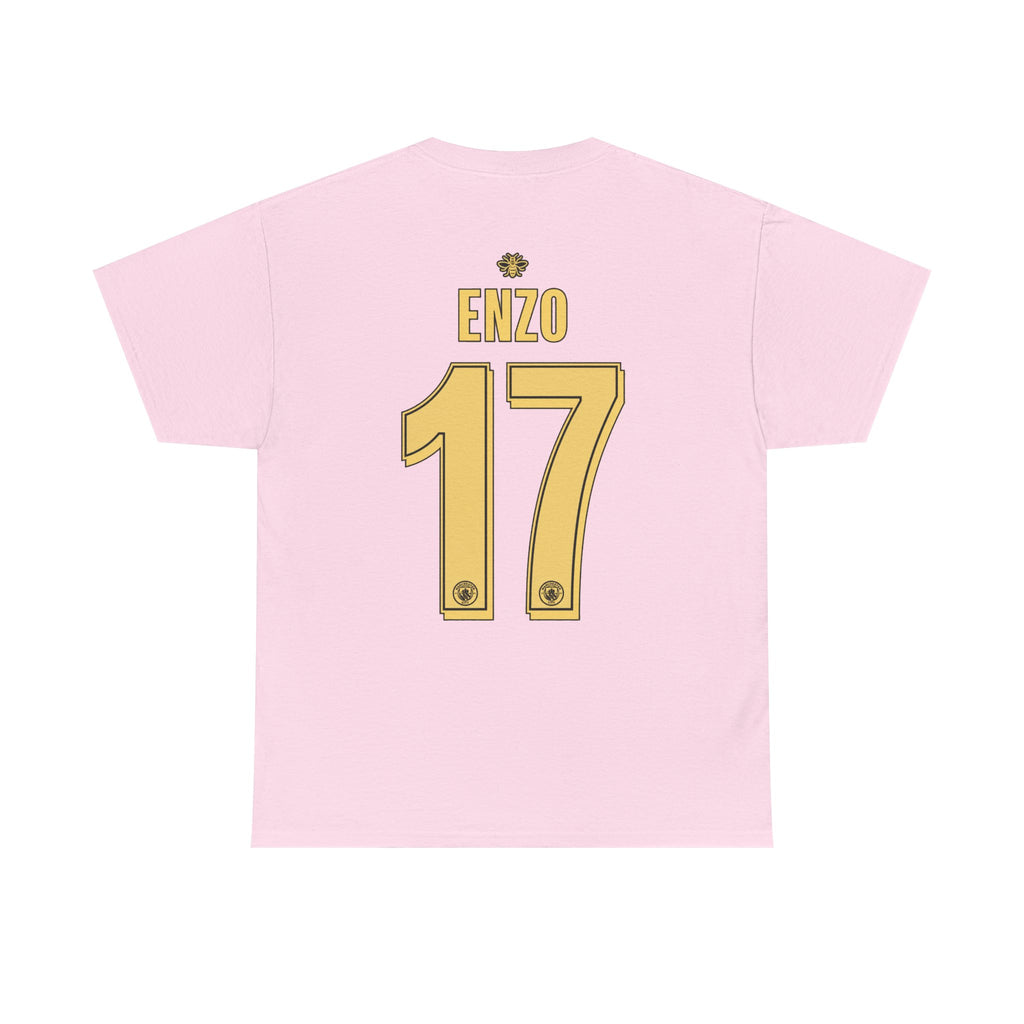 Enzo Fernandez Manchester City Inspired Cotton T-Shirt