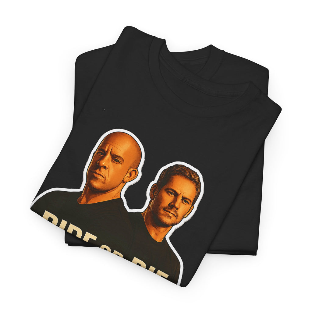 Ride or Die Street Racing Graphic Cotton Tee
