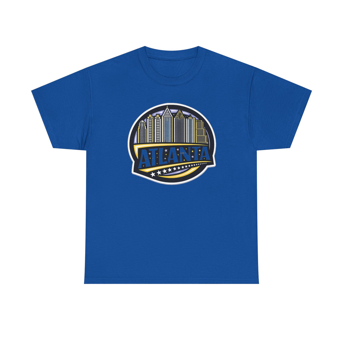 Atlanta Skyline Tee — Vintage City Badge Graphic T-Shirt