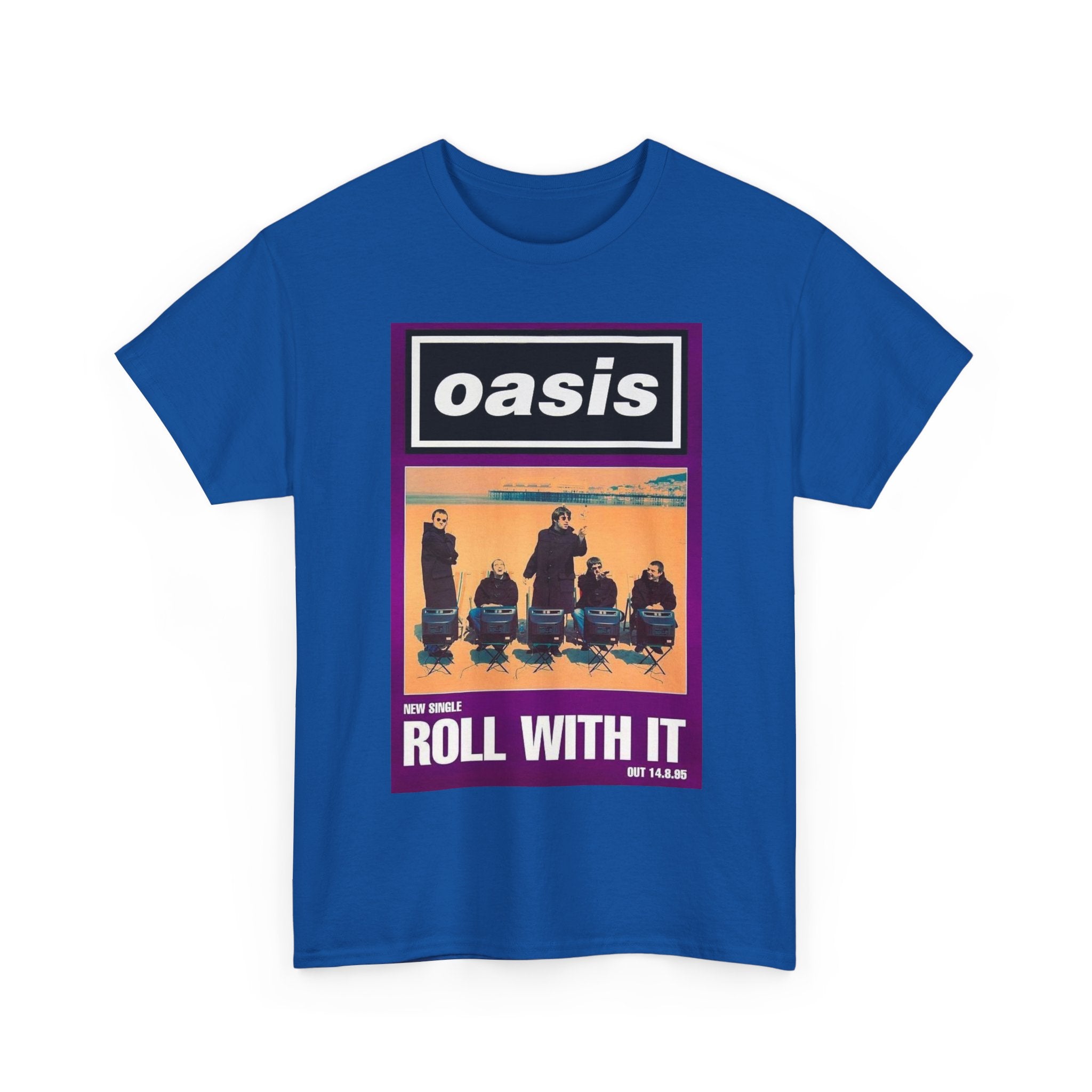 Oasis "Roll With It" Band Tee