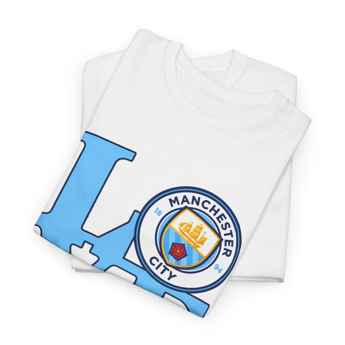 Manchester City LOVE Cotton T-Shirt