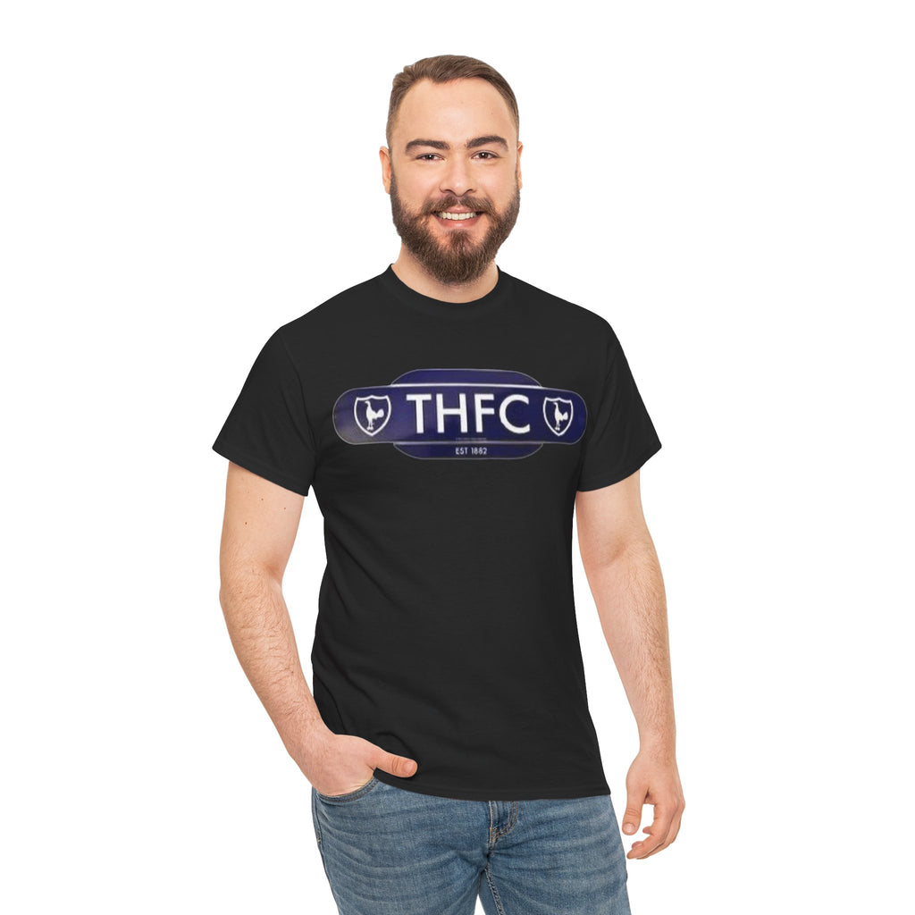 Tottenham Hotspur Railway Sign Tee — Tottenham Football Club Fan Shirt