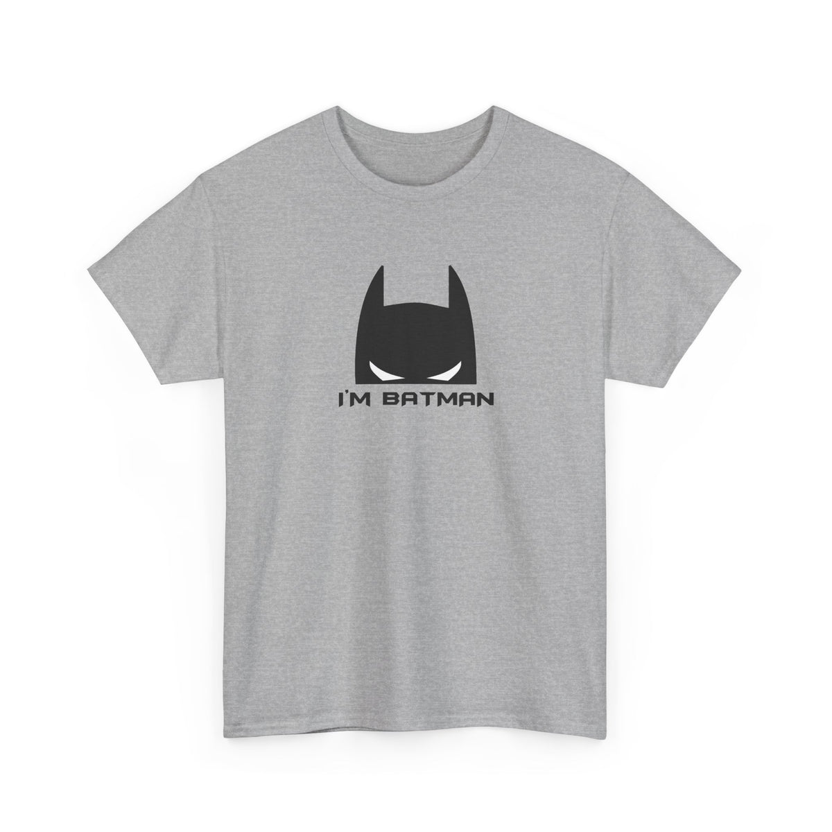I'm Batman Graphic Tee — Funny Superhero Mask T-Shirt