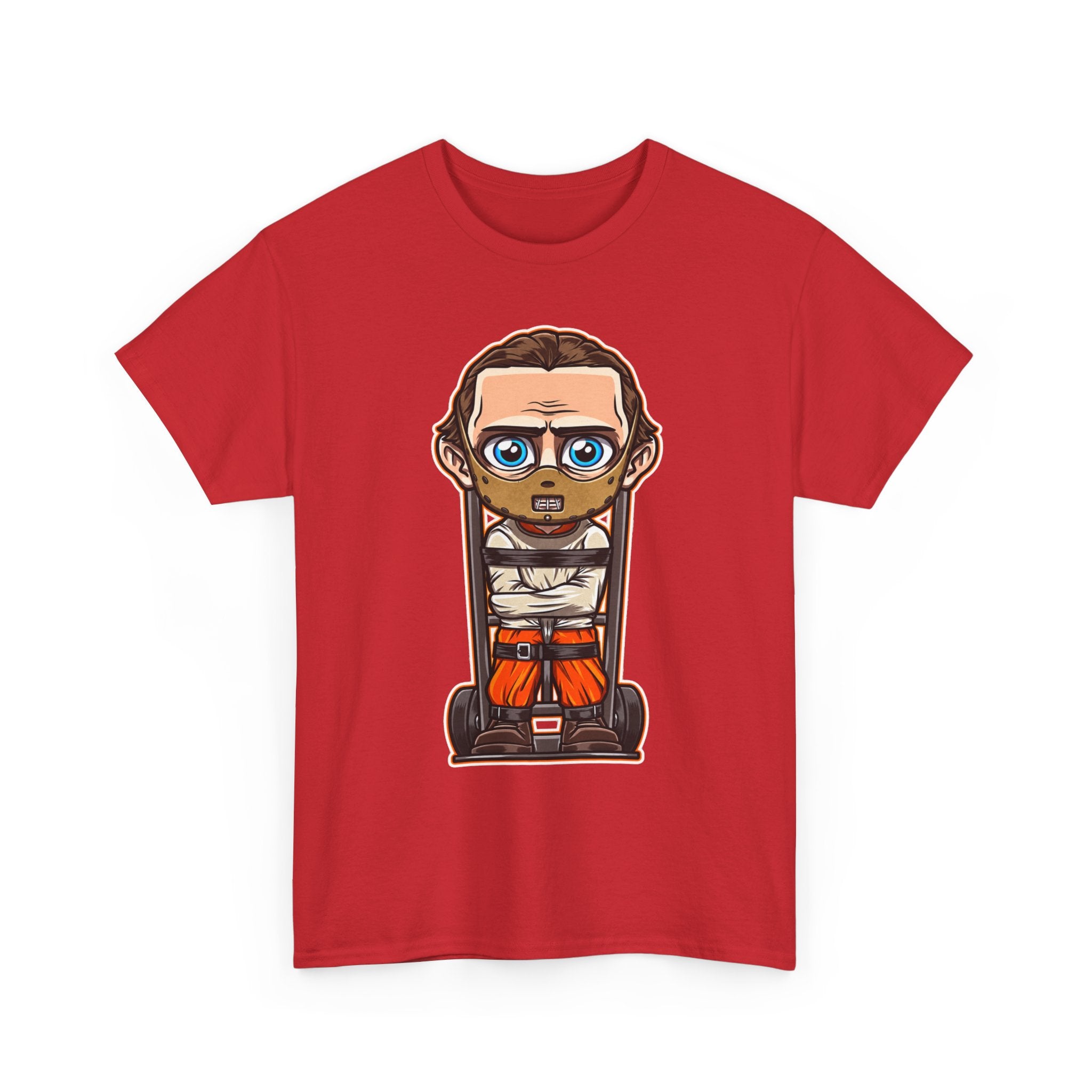 Chibi Prisoner Character Tee — Cute Cartoon Inmate Graphic T-Shirt